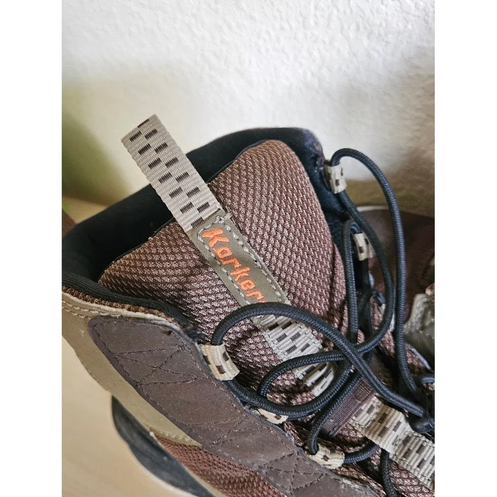 Korkers Redside FB3310 Boots Men Size 12 Brown Fishing Wading Felt Bottom